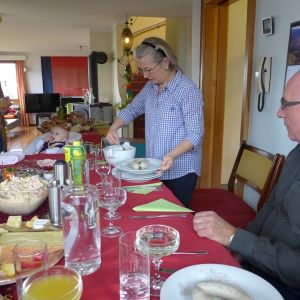 Geb.Feier Peter und "Neujahrsempfang"