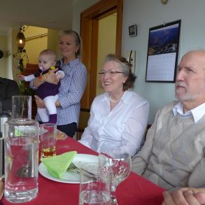 Geb.Feier Peter und "Neujahrsempfang"