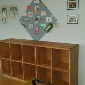 Nach dem Ölen mit Leinölfirnis schaut es dann so aus